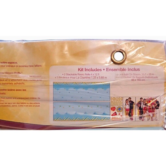 NEW High School Musical Entire Wall Room Decorating Kit Party Backdrop 12 Ft NOS - Picture 5 of 6